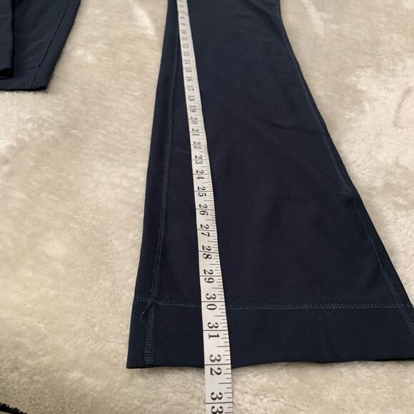 Nike Dri Fit Womens Wide Leg Blue Athletic XS Leggings - Picture 4 of 7